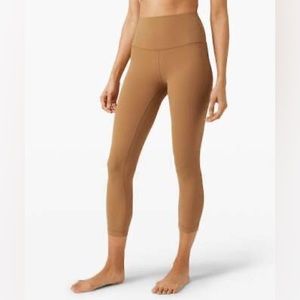 Lululemon Align Crop Pecan Tan 10